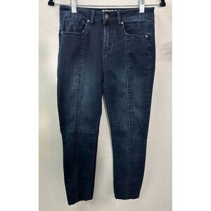 Rewash Brand Womens Size 5R Blue Denim‎ Jeans Dark Was 27X27 Mid Rise